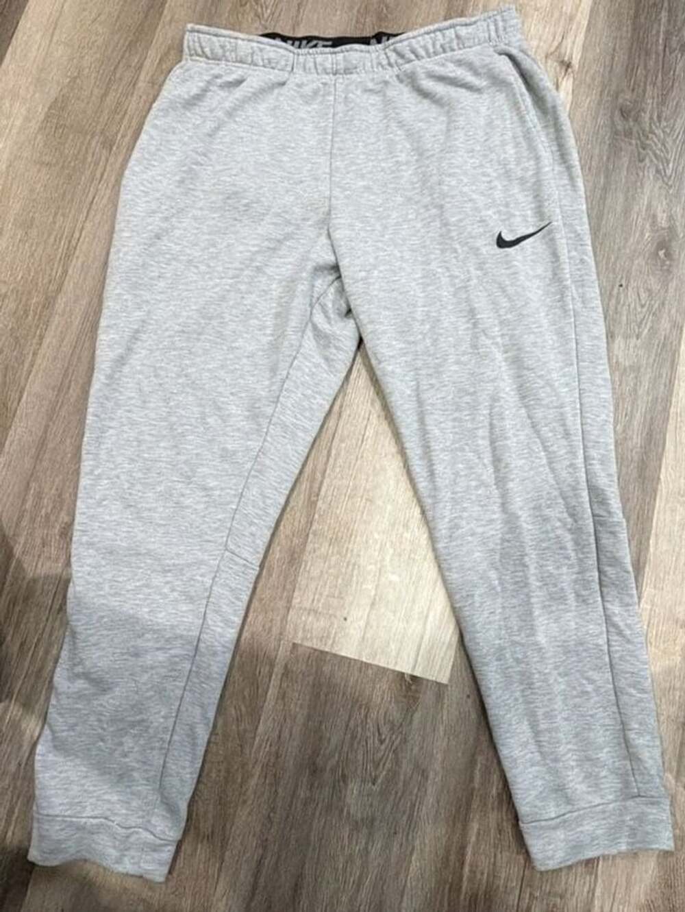 Nike Dri-FIT Fleece Sweatpants Size XL Gray Athletic Joggers